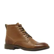 ABEL TAN LEATHER BOOTS