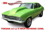 6 INCH REVERSE COWL BONNET SCOOP ONLY for HOLDEN TORANA LC LJ GTR XU1