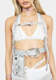 [Club Exx] Ready To Rage Glitter Harness