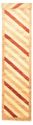 Vintage Hand-knotted Runner Rug 2'5" x 14'7" Traditional Wool Carpet