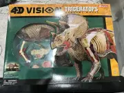 4D Vision Triceratops Model Guidebook Learn Science Discover Education Kit