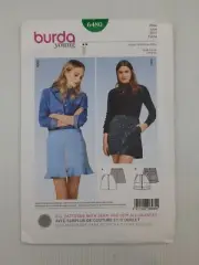 Burda Sewing Pattern 6480 Women's Skirt Pattern Size US 8-16 EUR 34-42 NEW