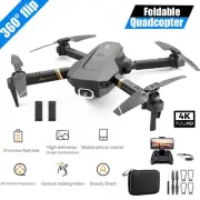 4DRC V4 RC Drone WIFI FPV With 4K HD Camera Foldable Quadcopter Drone Black