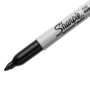 Sharpie Permanent Marker Fine Point Black First Aid Kit Marks Notes IFAK EMT EMS