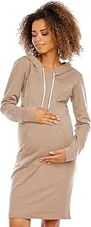 [Selente] Mummy Love Festive Maternity Dress (Made in EU) Maternity Dress with Nursing Function, Lace or Embroidery
