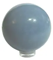 Angelite Sphere - Stand Included - B