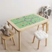 [Namly Design] Self-Adhesive Sticker – Flisat Table Decal / Playful Road Map