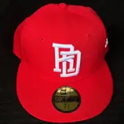 Dominican Republic DR New Era 59FIFTY WBC World Baseball Classic Red Hat 7 1/4