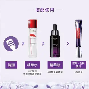 【LOREAL Paris 巴黎萊雅】青春密碼酵素肌底調理精華30ml 2入組(#黑瓶精華 #母親節特惠組)