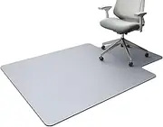 UETFI Home/Office/Carpet Office Chair Mat Computer Chair Mat for Carpet Resistant Flooring Protectors Office Floor Mat(Grey)