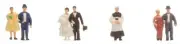 Faller #155330 1/160 Peoples of the wedding hall #1
