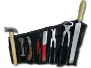 Farrier Hoof kit Premium Steel Farrier Tool Horse Cattle Hoof Care Nipper 9 Pice