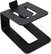 Carbon Steel Studio, Monitor Stands, Desktop Speaker Stand, 8.66x6.3x5.51 Inches, Space Saving Bookshelf Speaker Stands, Long Lasting Build, Anti Slip Base, Ideal for Home Use