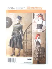 Simplicity 1558 Costume Sewing Pattern Womens Cosplay Halloween