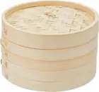 Davis & Waddell D4351 Asia One 2 Tier Bamboo Steamer, Natural