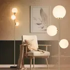 3 Globe Vintage Floor Lamp - 3 Color Options Moderm Floor Lamps for Living Ro...