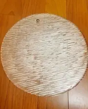 Vintage Rosenthal Bleikristal Modernist Crystal 13.5" Platter