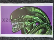 Xenomorph Aliens 11x17 Art Print Signed Horror movie Monsters