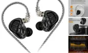 ZAR in-Ear Monitor 7BA+1DD Hybrid 8 Drivers Earbuds HiFi Bass Noise Isolation