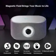 Magnetic Fluid Wireless Charger Bluetooth Stereo 3D Surround Bass Desktop Comput