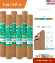 Brand Cork Roll, Self-Adhesive Cork Roll, Multi-Purpose Cork Shelf Liner, 18"...