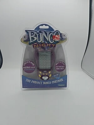 RADICA BUNCO NIGHT Multi-Player Party Dice Game Electronic Handheld NOS See Desc