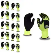 Cordova 7735 Impact Gloves, Padded Nitrile Coating for Extra Grip, Reinforced Th