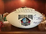 Gift Jerry Kramer Signed Wilson ,Hall Of Fame Edition Green Bay Packers, COA