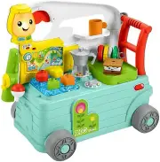 Fisher-Price HCK56 Laugh Learn 3-In-1 On-The-Go Camper - UK English Edition, Mu