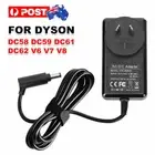 Battery Charger Power Adapter For Dyson V6 V7 V8 DC58 DC59 DC62 Vacuum Cleaner