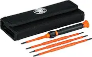 KLEIN TOOLS INSULATED 8IN1 PRECISION SCREWDRIVER SET