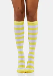 Sunny Whimsy Kicks Knee High Socks