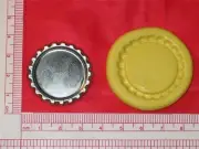Flat Bottle Cap Silicone Mold Cake Chocolate Resin Clay A675 Fondant Fimo