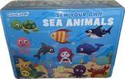 Sea Animals: Learn To Sew Your Own - Sewing Kit Plush Craft Kit (Sealed)