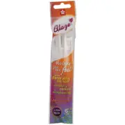 Sakura Gelly Roll Glaze Bold Point Pens 2/Pkg-White Opaque