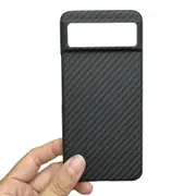Aramid Fiber Phone Cover For Google Pixel 8 Pro Case 1500d Carbon Fiber Texture Shockproof Case