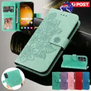 For Samsung S25 Edge S24 S23 FE S22 S21 S20 Ultra Case Flip Leather Wallet Cover