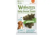 Whimzees Daily Dental Dog Treats Large Each