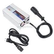 Golf Cart Battery Charger 48 Volt 20 Amp W/ Round 3 Pin Plug for EzGo RXV TXT