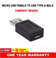 New Micro USB 5Pin Female to USB Type-A Male Plug Converter Connector Adapter AU