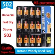 4pcs Super Glue Tubes Adhesive Instant Supa Glue DIY Plastic leather Ceramics