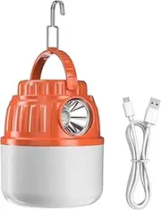 LED Camping Light - Solar Powered Lantern, Rechargeable Outdoor Lantern | Heavy-Duty Survival Lantern for Hiking, Multifunctional Lantern for All-Weather Use, Compact Lantern for Outdoor Activities