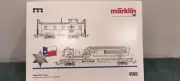 MARKLIN HO 4580 TEXAS & PACIFIC CAR SET #2 NIB /Caboose,Flat Car & Fire Truck