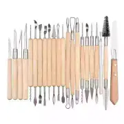 22pcs Clay Sculpting Modelling Tools Kit