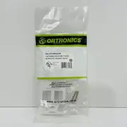 Qty 9 Ortronics OR-KS106S4-88 White 4-Hole Keystone Baseplate 106 Frame ~NEW~