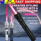 Brightfire Rechargeable Torch Windproof Straight Torch Blue Flame Turbine Fire