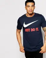 【SHOPA】現貨 特價 美版 NIKE JUST DO IT JDI 勾勾 短袖 T恤 深藍 707360-475