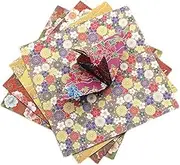 120 Sheets 8 Mixed Colours Japanese Pattern Sakura Folding Origami Craft Paper