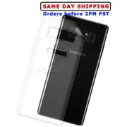 Anti-Bubble Back Pet Soft Protector Flim f Samsung Galaxy Note 8 SM-N950U Phone