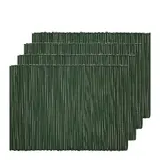 4pc J.Elliot Alexis 33x48cm Placemats Kitchen Dining Table Desk Mat Foilage/Sage